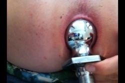 Fucking myself with a 3" round trailer hitch — 17