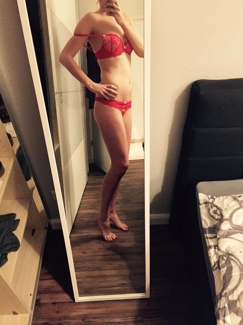 Tall blonde amateur hottie small tits long legs — 16
