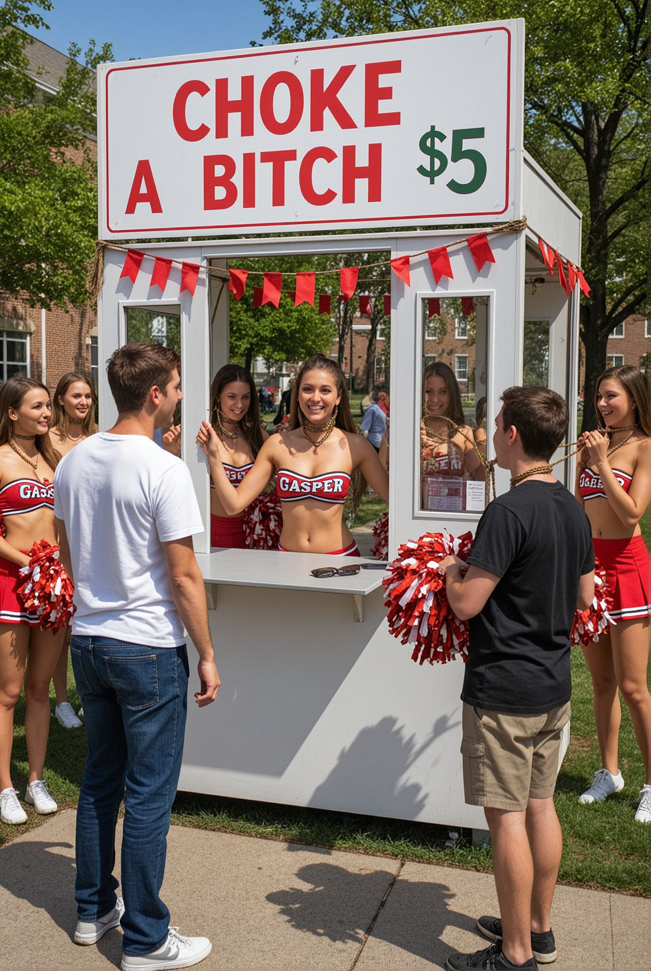 Gasper U Cheerleader Fund Raising — 54